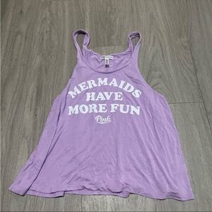 PINK Victoria's Secret Purple Tank Top